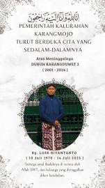 PEMERINTAH KALURAHAN KARANGMOJO BERDUKA DENGAN MENINGGALNYA DUKUH KARANGDUWET 2